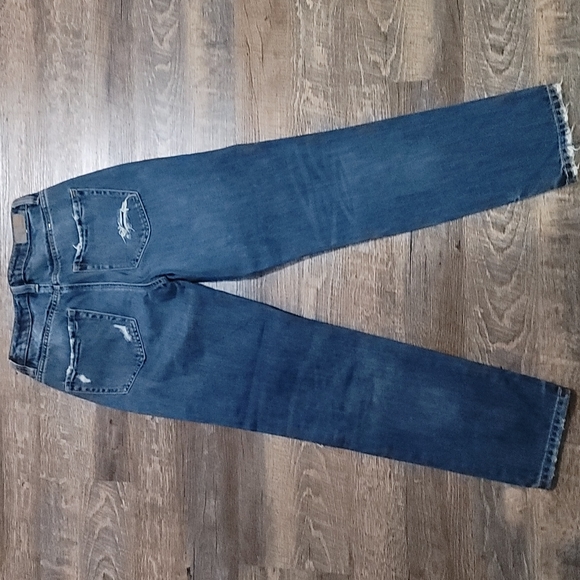 Gently used garage denim size 00 blue jeans distress look women's size 00 - Picture 5 of 6